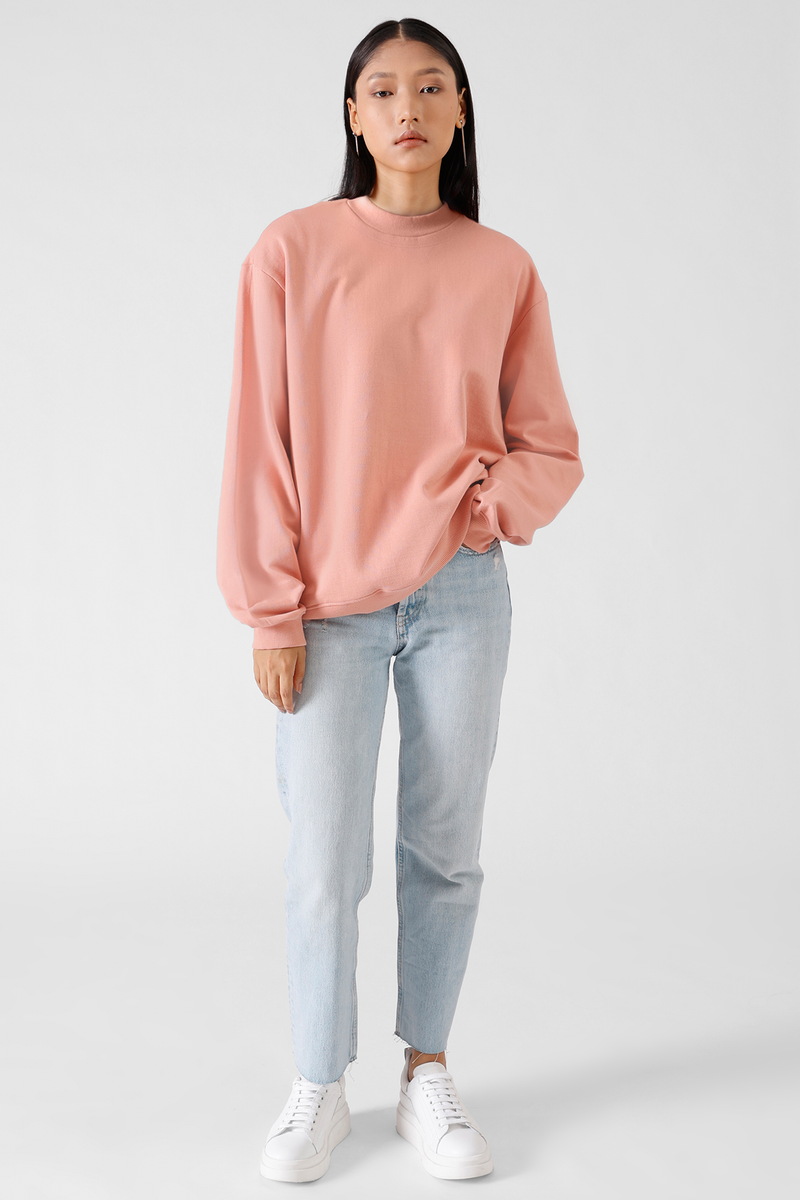 Peach sweatshirt sale