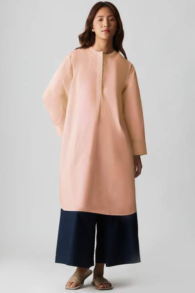 Relaxed Weekend Tunic : Dust Peach