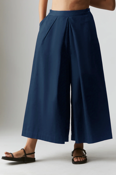 Relaxed Weekend Pants : Prussian Blue