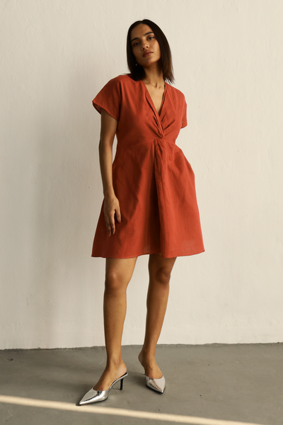 Charlotte Pocket Dress : Sienna