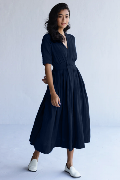 Grace Dress : Midnight Navy