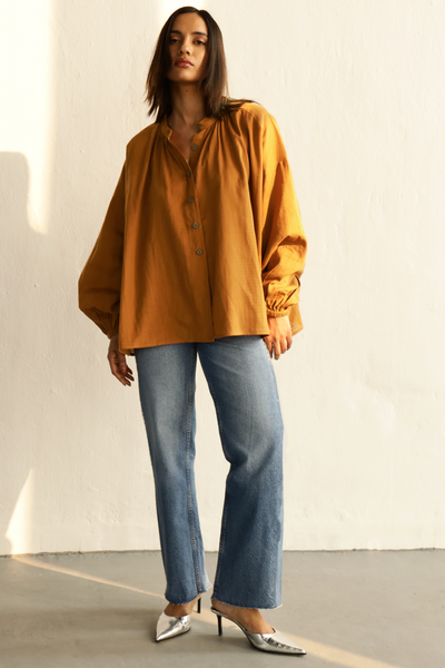 Bailey Oversized Shirt : Sienna