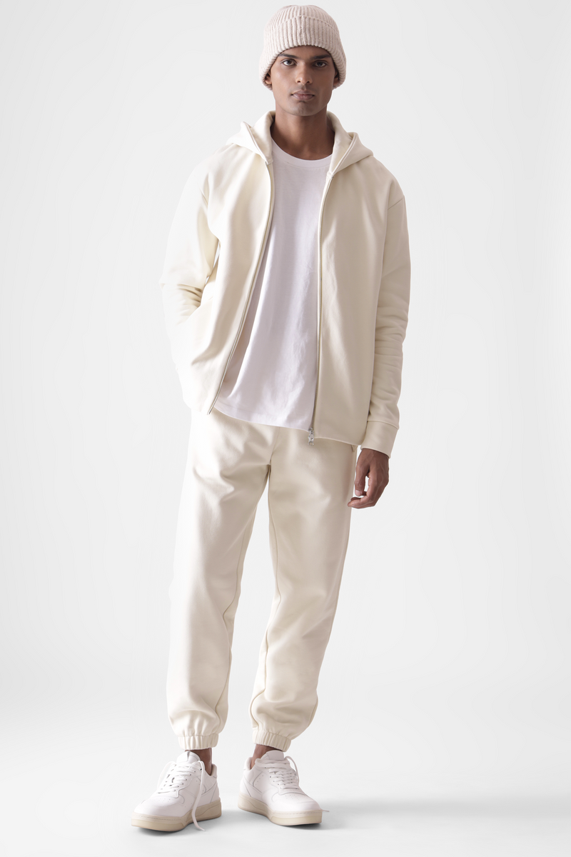 Heavyweight 400gsm Hoodie : Off White – OZiSS